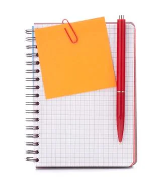 Notebook Paper Drawing Stock Photo, Picture and Royalty Free Image