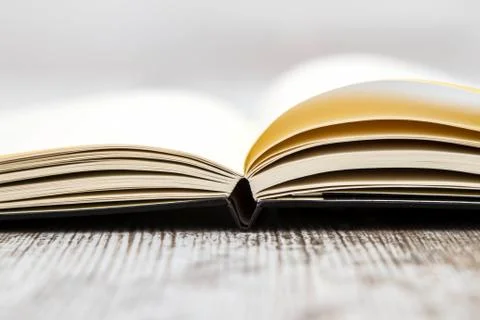 A notebook open Stock Photos