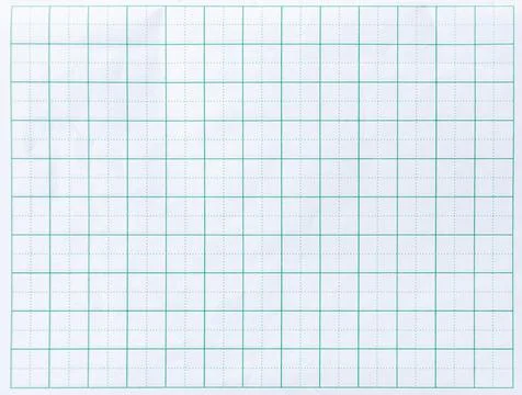 Notebook page with line paper texture for background Foto stock