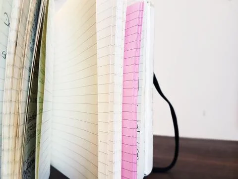 Notebook Pages Stock Photos