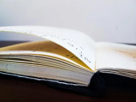 Notebook Pages Stock Photos