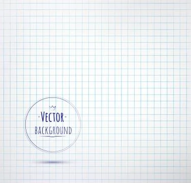 Notebook paper background Stock Illustration