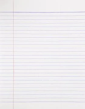 Notebook paper background Stock Photos