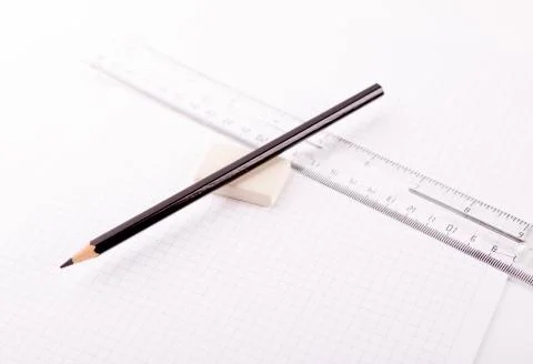 Notebook paper background Stock-Fotos