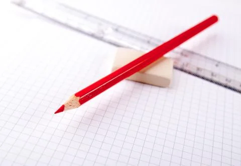 Notebook paper background Foto stock