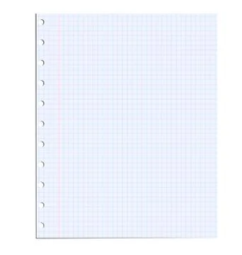 Notebook paper Stock Illustration