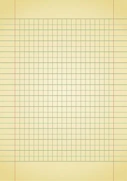 Notebook paper Stock Illustration