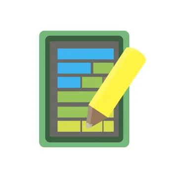 Notebook paper notepad vector design icon blank book copybook element cover d 스톡 일러스트