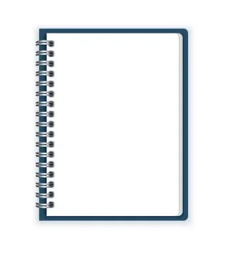 Notebook paper vector Stock Illustration
