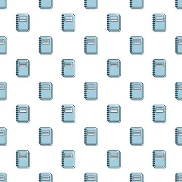 Notebook pattern seamless 스톡 일러스트
