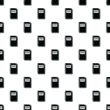 Notebook pattern vector seamless 스톡 일러스트