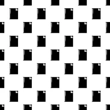 Notebook pattern vector seamless 스톡 일러스트