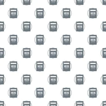 Notebook pattern vector seamless Stock Illustration