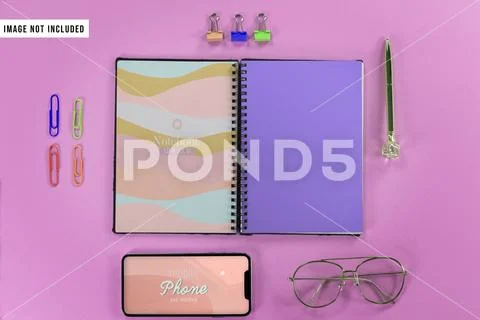 Notebook PSD Template
