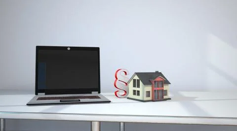 Notebook Room House Paragraph 스톡 일러스트