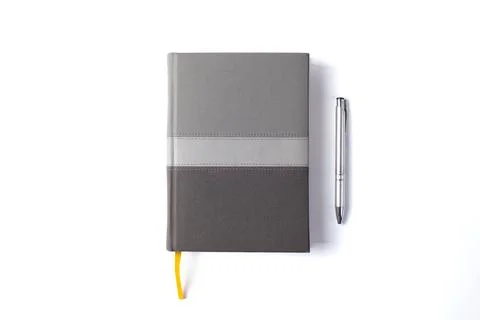 Notebook Scheluide on whitebackground Stock Photos