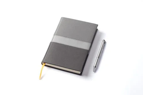 Notebook Scheluide on whitebackground Stock Photos