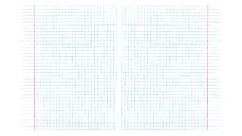 Notebook sheets Stock Footage 134497615