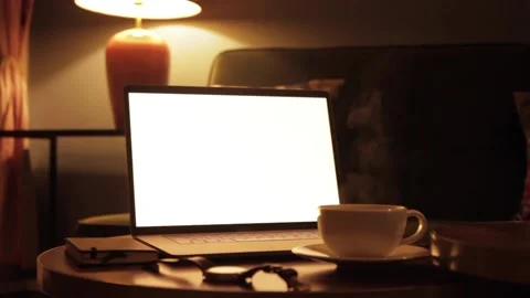 Notebook on a table (template) 스톡 동영상 137824850