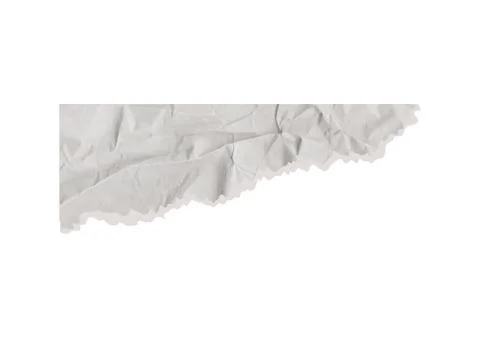 Notebook texture vector piece. Torn paper corner vector features white abstract Illustrazione stock