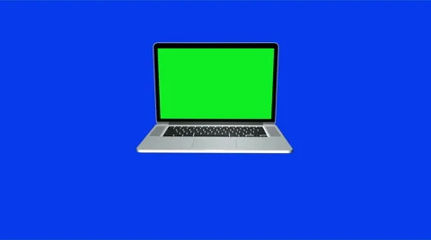 Notebook with track Green screen Stock Footage 40788999