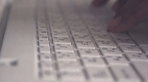 Notebook typing Video stock 60583319