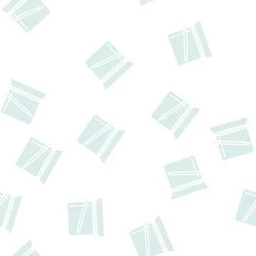 Notebook for writing tasks glyph seamless pattern Stock Illustration
