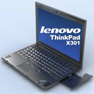 Notebook.Lenovo.ThinkPad.X301 3D Model
