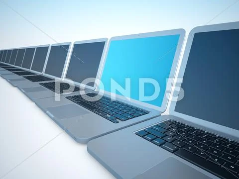 Notebooks copyspace series Stock Illustration