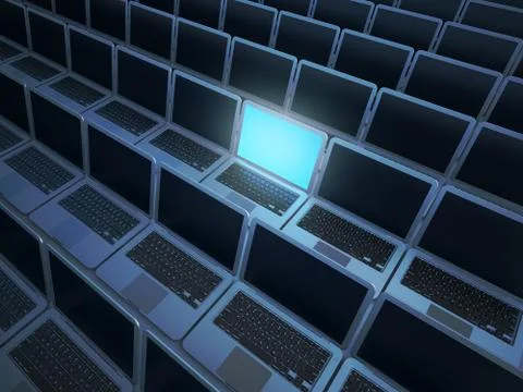 Notebooks copyspace series Stock Illustration