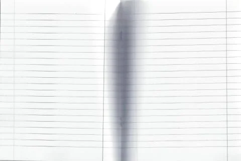 Notepad and notebook isolated on white for pattern and design. Stock Photos