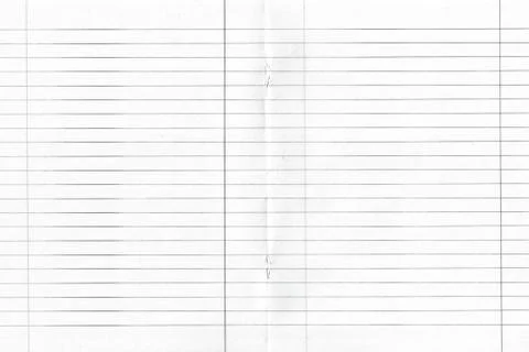 Notepad and notebook isolated on white for pattern and design. Stock Photos