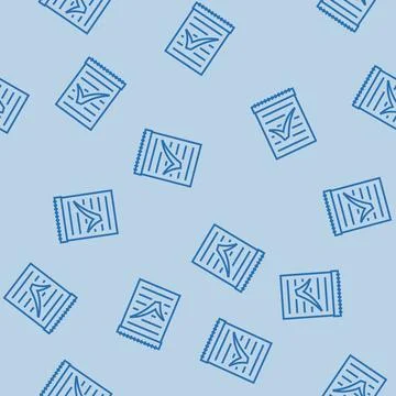 Notepad check mark line seamless pattern Stock Illustration
