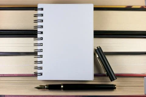 Notepad close up Stock Photos