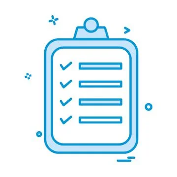 Notepad icon design vector 스톡 일러스트