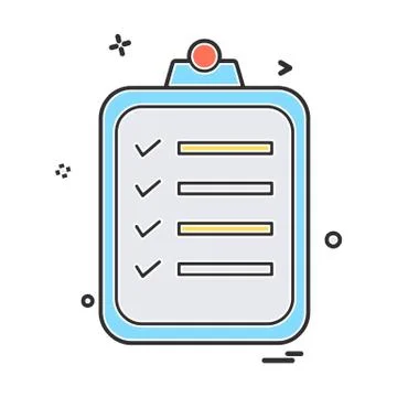 Notepad icon design vector イラスト素材