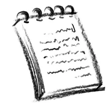Notepad icon Stock Illustration