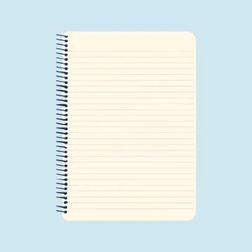 Notepad Icon Vector 스톡 일러스트