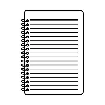 Notepad Icon Vector Stock Illustration