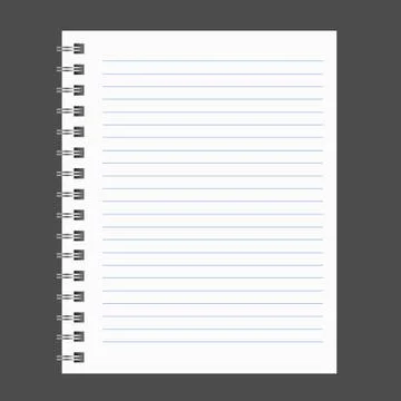 Notepad Stock Illustration