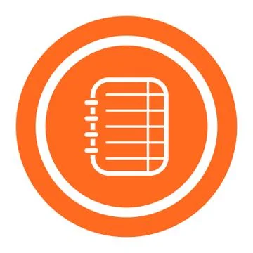 Notepad Illustrazione stock