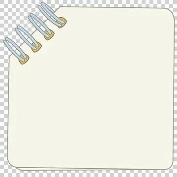 Notepad 库存插图