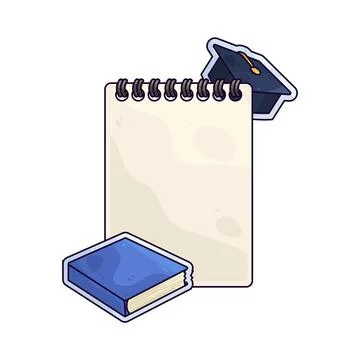 Notepad illustration Иллюстрация
