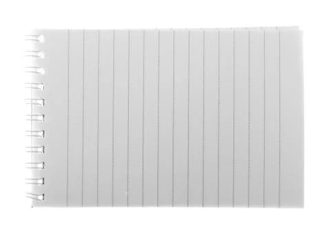 Notepad isolated Stock Photos