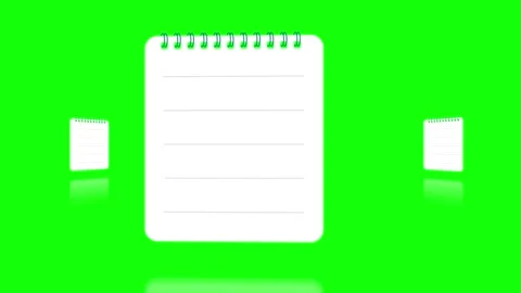 Notepad Moving with Doors - Stock Video Element Stock Footage 337166108