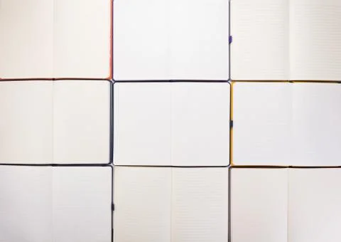 Notepad or notebook paper as background Stock Photos