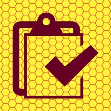 Notepad paper Documents. Flat modern web button  and space for your text. Stock Illustration