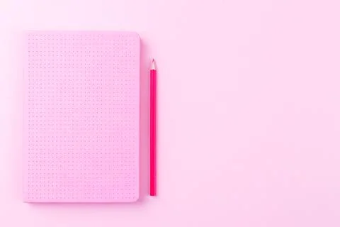 Notepad with pencil 写真素材