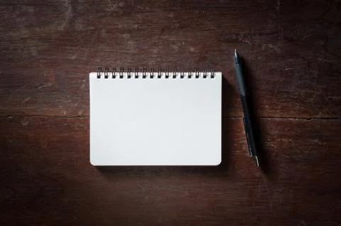 Notepad Foto stock