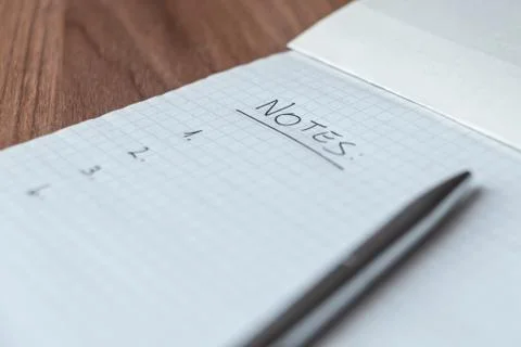 Notepad Stock Photos